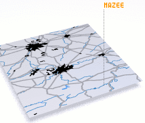 3d view of Mazée