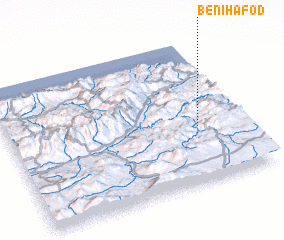 3d view of Beni Hafod