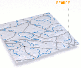 3d view of Beaune