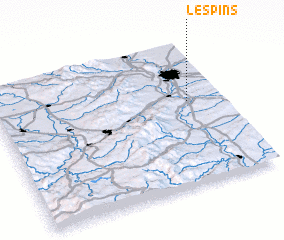 3d view of Les Pins