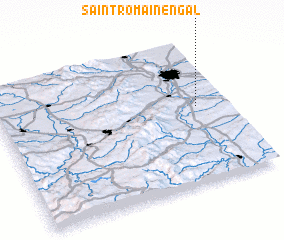 3d view of Saint-Romain-en-Gal