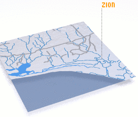 3d view of Zion