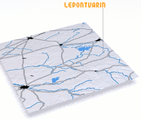 3d view of Le Pont Varin