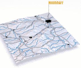 3d view of Mionnay