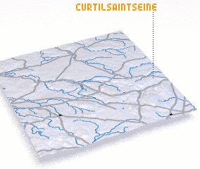 3d view of Curtil-Saint-Seine