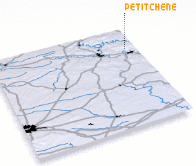 3d view of Petit Chêne