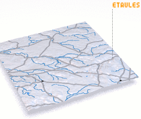 3d view of Étaules