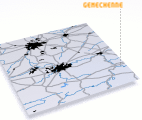 3d view of Gemechenne