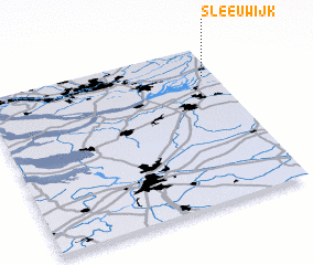 3d view of Sleeuwijk