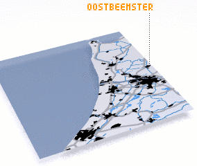 3d view of Oostbeemster