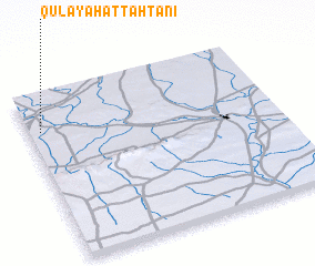 3d view of Qulay‘ah at Taḩtānī