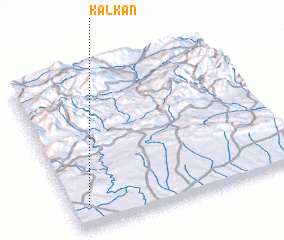 3d view of Kalkan