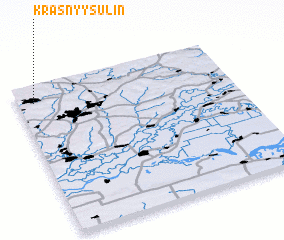 3d view of Krasnyy Sulin