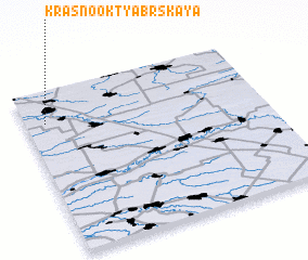 3d view of Krasnooktyabr\