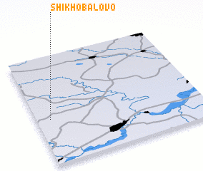 3d view of Shikhobalovo