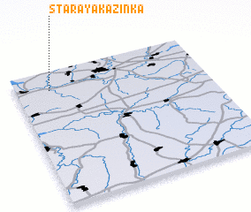 3d view of Staraya Kazinka