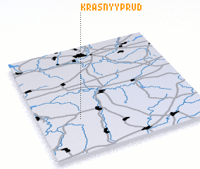 3d view of Krasnyy Prud