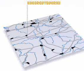 3d view of Kokorevy Dvoriki