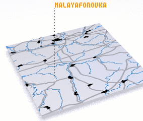 3d view of Malaya Fonovka