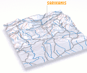 3d view of Sarıkamış