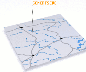 3d view of Sementsëvo