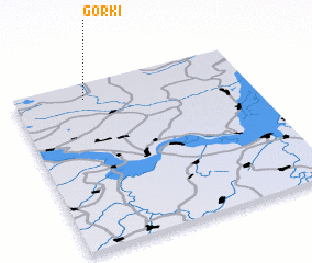 3d view of Gorki