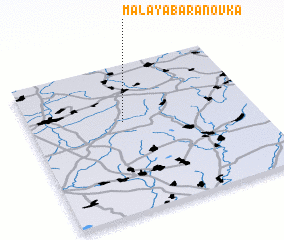 3d view of Malaya Baranovka