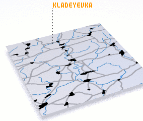 3d view of Kladeyevka