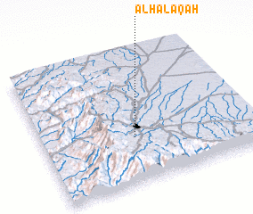 3d view of Al Ḩalaqah