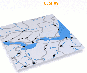 3d view of Lesnoy