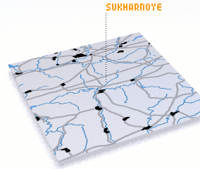 3d view of Sukharnoye