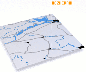 3d view of Kozhevniki