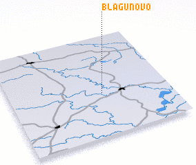 3d view of Blagunovo