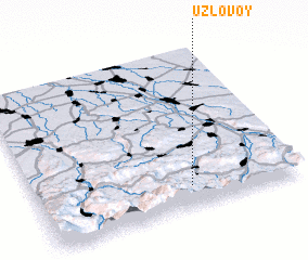 3d view of Uzlovoy