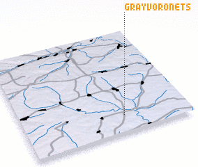 3d view of Gray-Voronets
