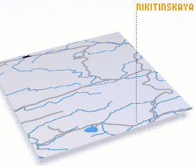 3d view of Nikitinskaya