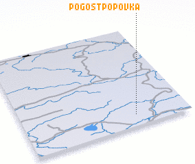 3d view of Pogost Popovka