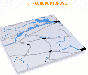 3d view of Strelkovo Vtoroye