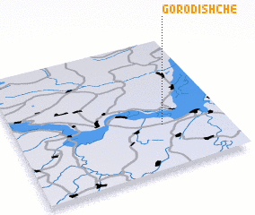 3d view of Gorodishche