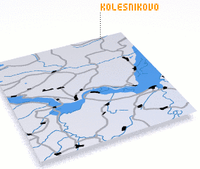 3d view of Kolesnikovo