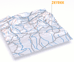 3d view of Zeyrek