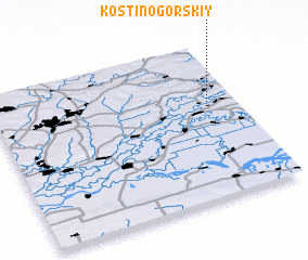 3d view of Kostinogorskiy