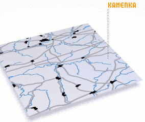 3d view of Kamenka