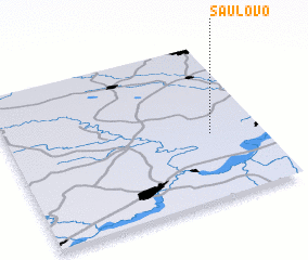 3d view of Saulovo