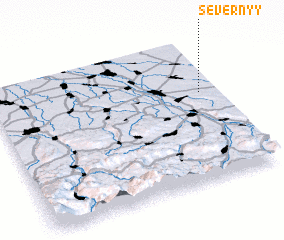 3d view of Severnyy