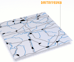 3d view of Dmitriyevka