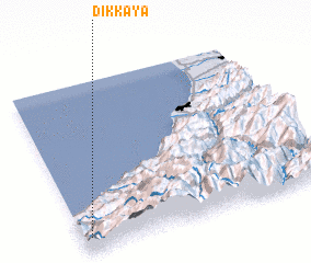 3d view of Dikkaya