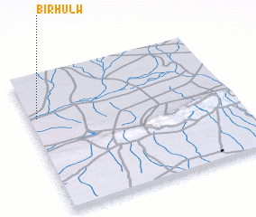 3d view of Biʼr Ḩulw