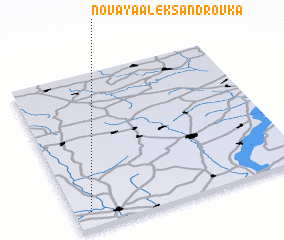 3d view of Novaya Aleksandrovka