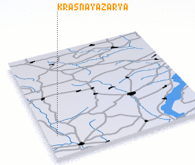 3d view of Krasnaya Zarya